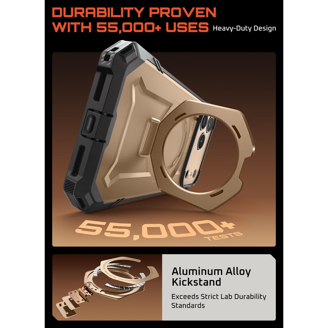 DesertGuard: MagSafe iPhone 17 Pro Max Case + Kickstand