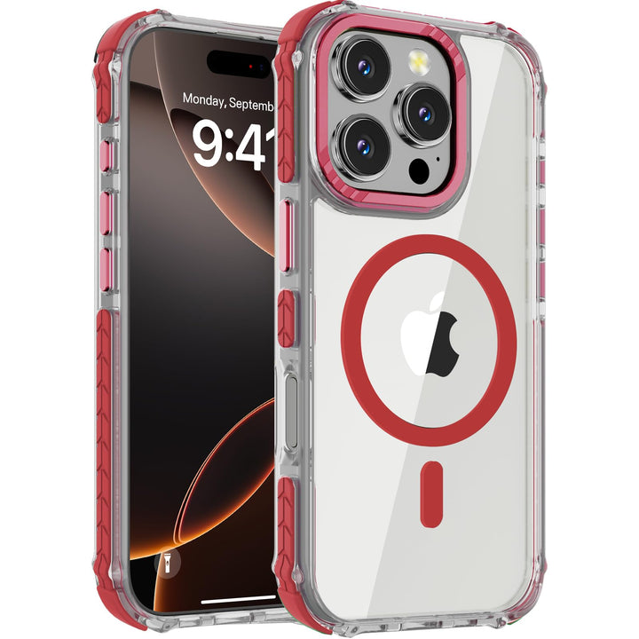 MagnoGuard Forest Red iPhone 17 Pro Max Case