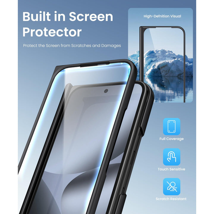 Pixel Pro Fold Case with Stand & Glass - DOKUTRONIX