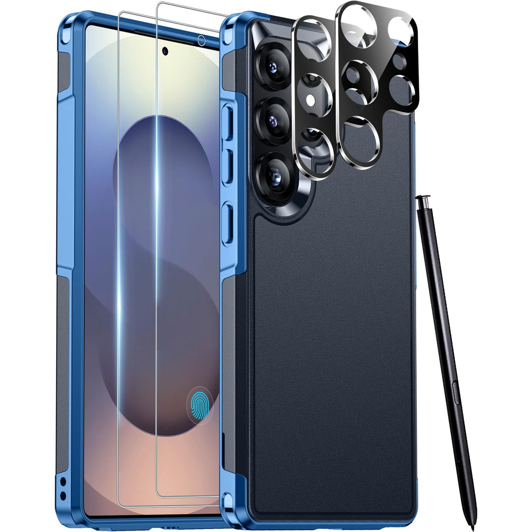 Red2Fire Designed for Samsung Galaxy A16 5G Case, [Military Grade Drop Protection] Non-Slip Heavy Duty Full Body Shockproof Protection Phone Case Galaxy A16 5G Case,Black - DOKUTRONIX