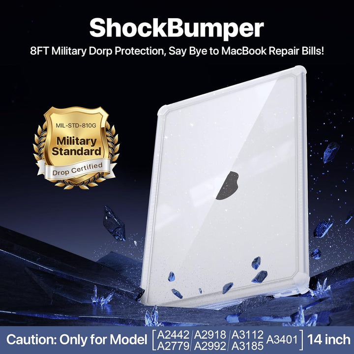 MacSafe Hard Shell Case - Crystal Clear