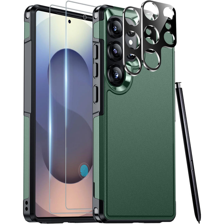 Red2Fire Designed for Samsung Galaxy A16 5G Case, [Military Grade Drop Protection] Non-Slip Heavy Duty Full Body Shockproof Protection Phone Case Galaxy A16 5G Case,Black - DOKUTRONIX