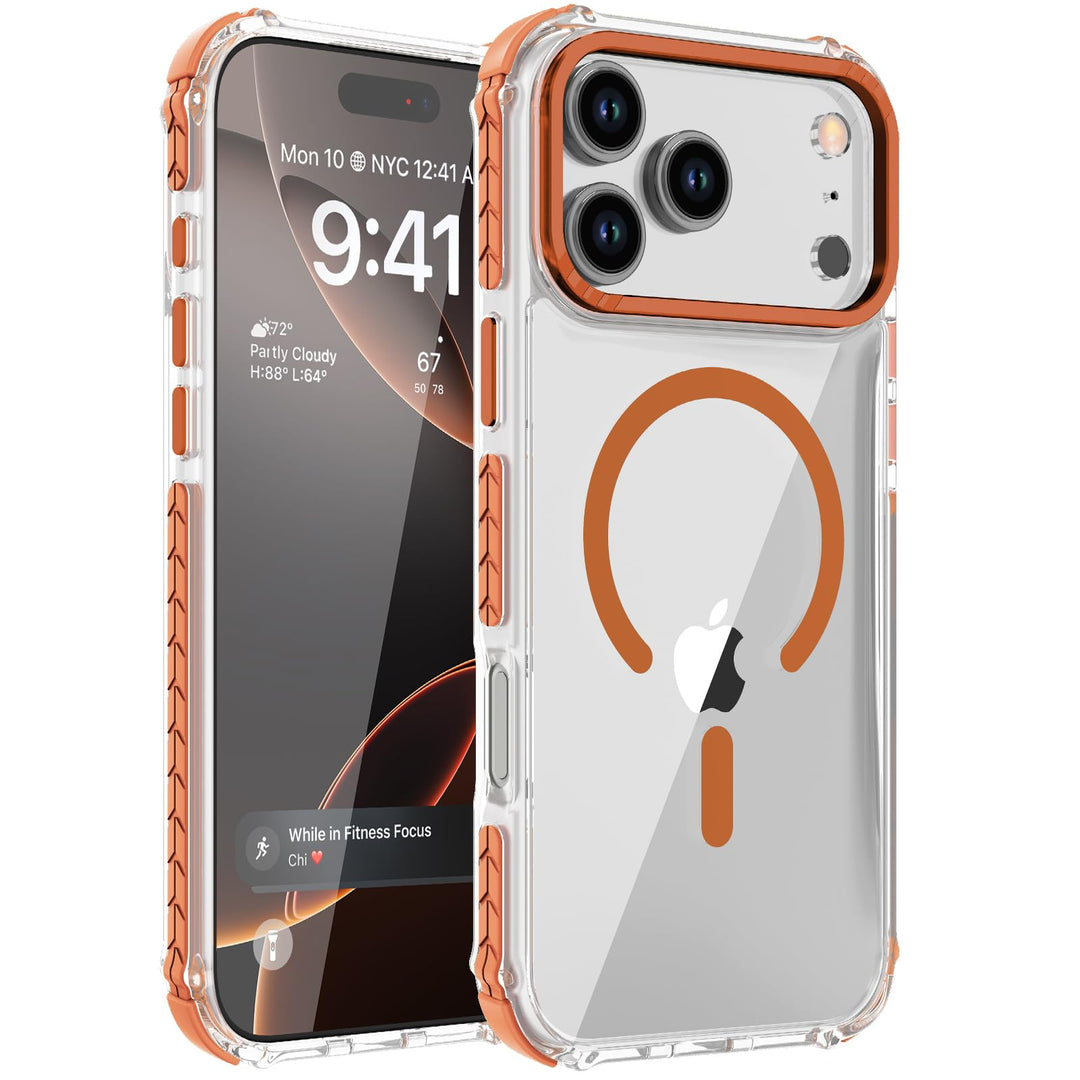 MagnoGuard Forest Red iPhone 17 Pro Max Case