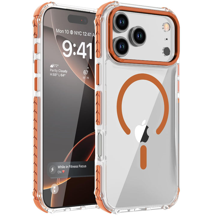 MagnoGuard Forest Red iPhone 17 Pro Max Case