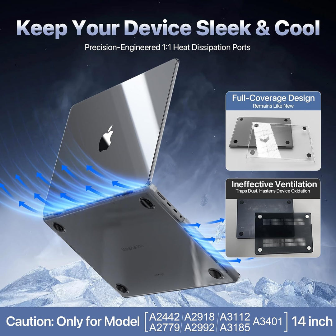 MacSafe Hard Shell Case - Crystal Clear
