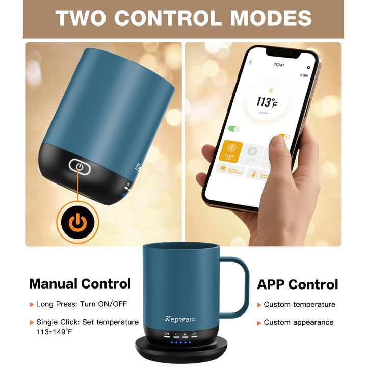 HeatMug Pro: Smart Self-Heating Coffee Cup