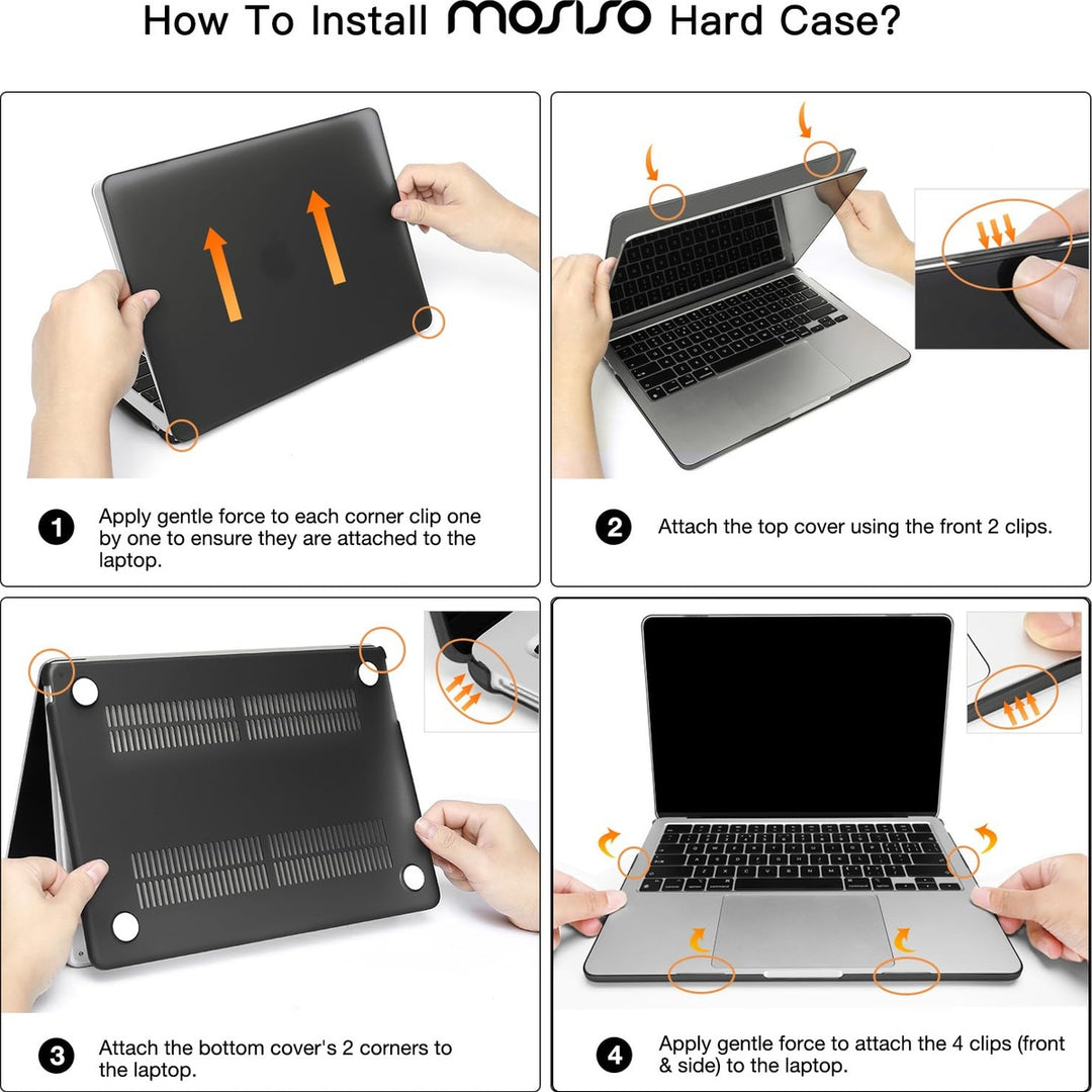 MOSISO MacBook Air 13 Hard Shell & Accessory Set