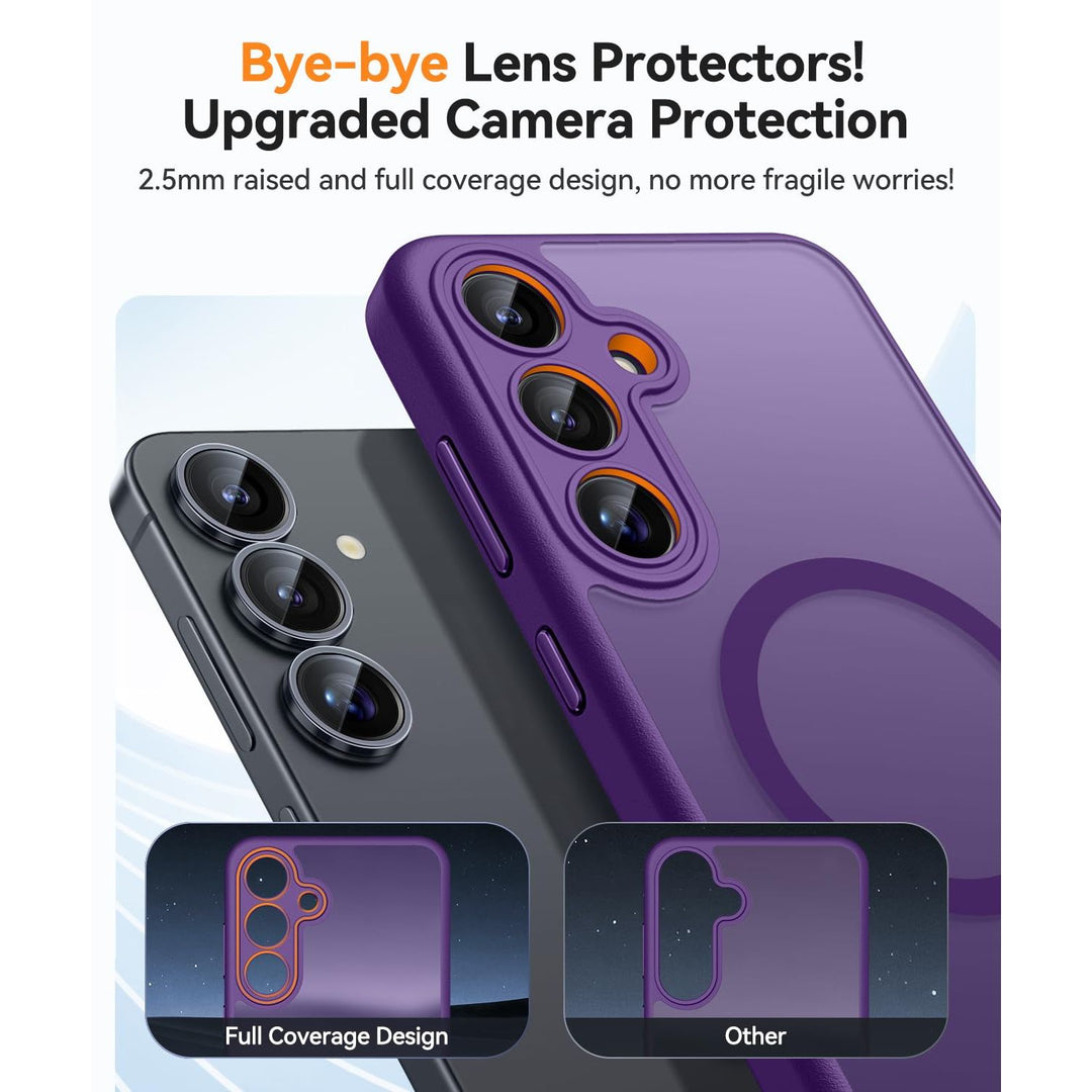 MagFlex Clear Case for Galaxy S25 Ultra with Kickstand - DOKUTRONIX