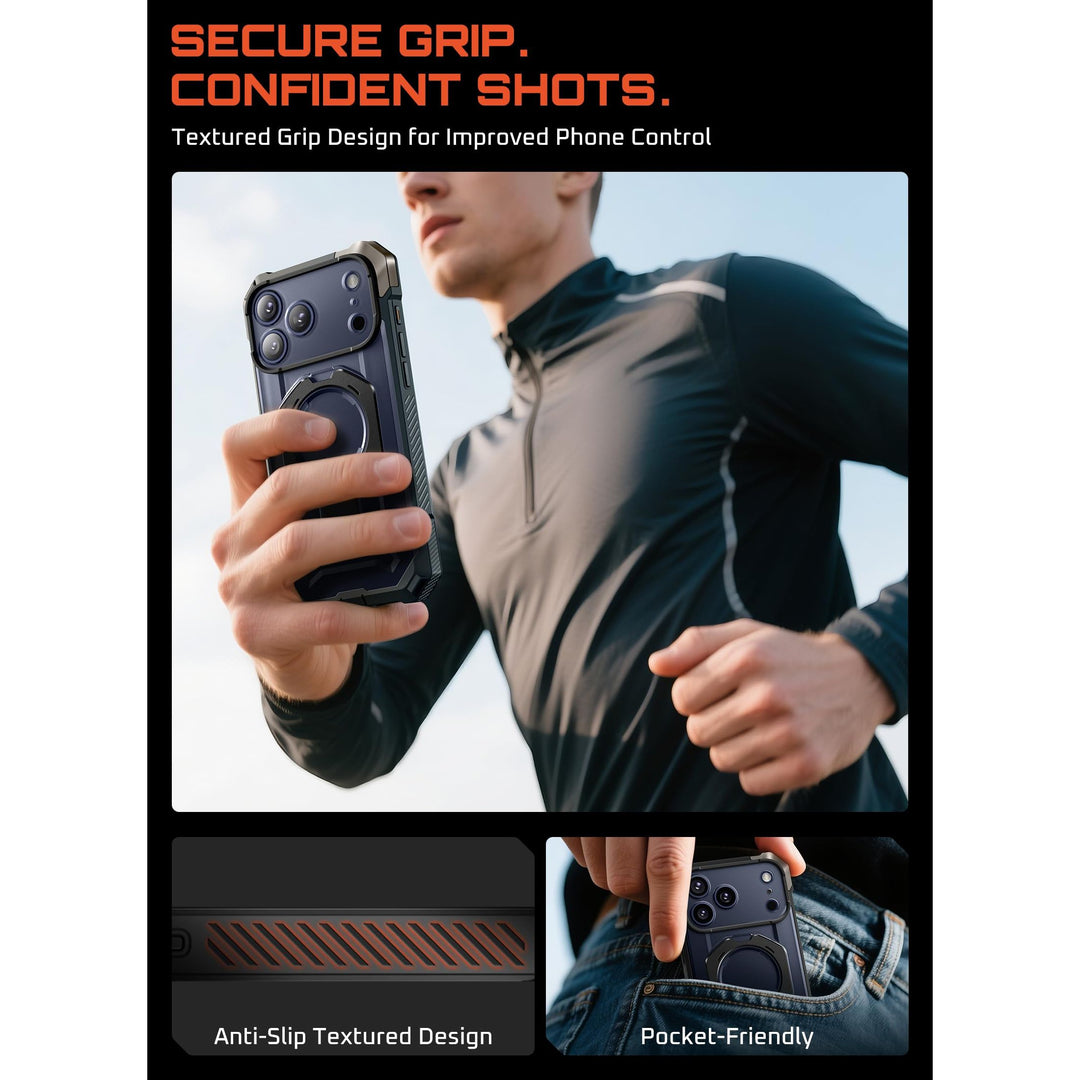 DesertGuard: MagSafe iPhone 17 Pro Max Case + Kickstand