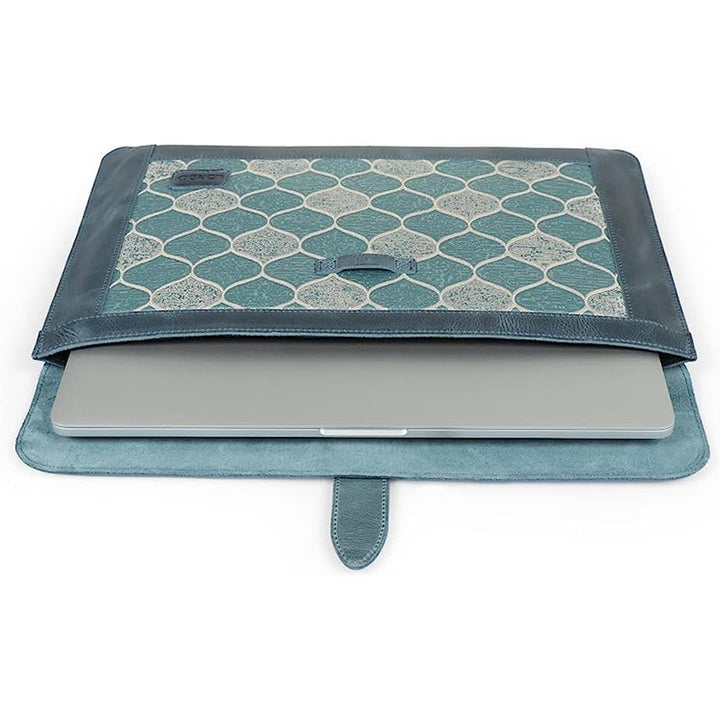 London Luxe Leather Sleeve for MacBook - 14/13/12.9 - DOKUTRONIX