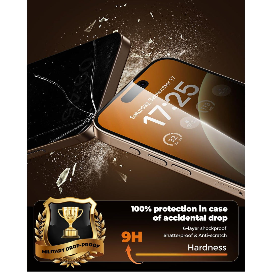 PrivacyShield 2-Pack for iPhone 16 Max