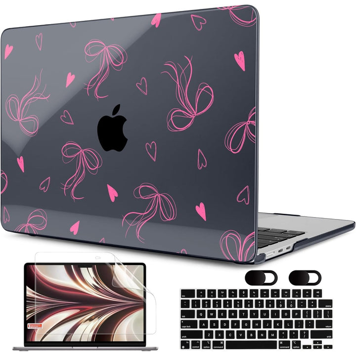 MEEgoodo Floral Hard Shell Case for MacBook Air 13