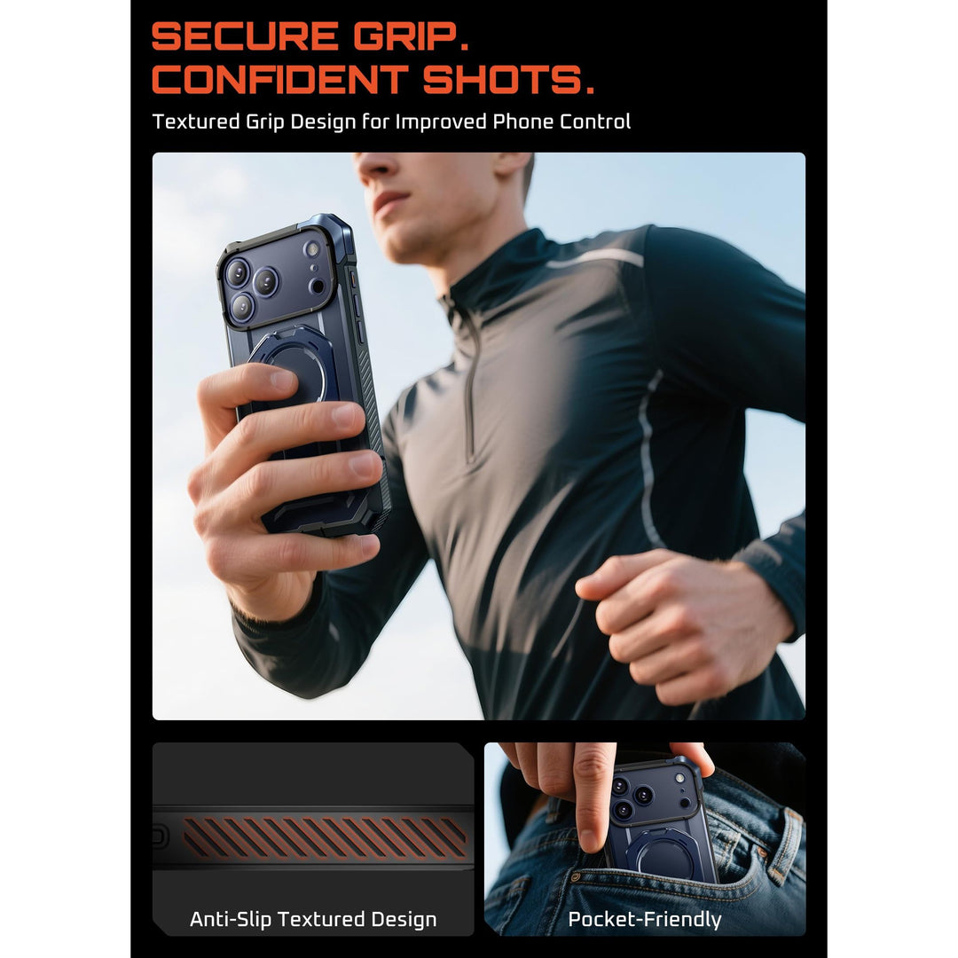 DesertGuard: MagSafe iPhone 17 Pro Max Case + Kickstand