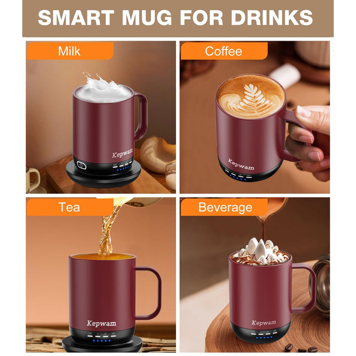 HeatMug Pro: Smart Self-Heating Coffee Cup