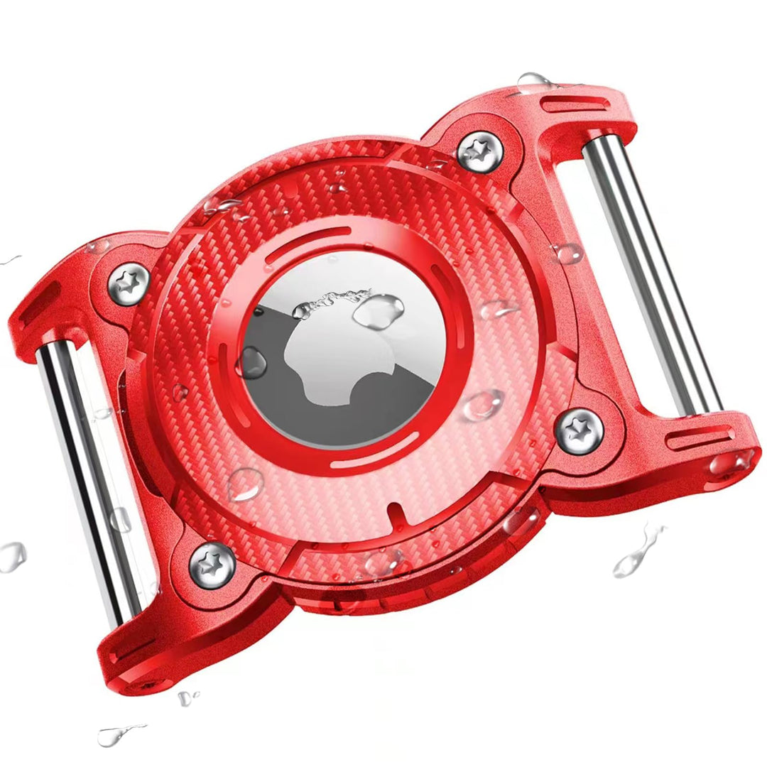 ONEONTA Waterproof AirTag Dog Collar Holder – TPU & Metal - DOKUTRONIX