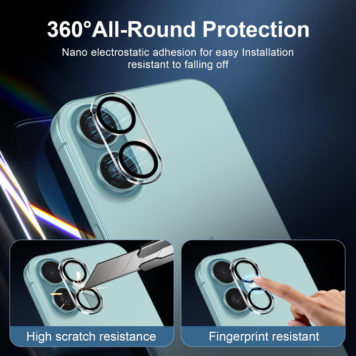 NEW'C Triple Shield: iPhone 16 Pro Protection Kit