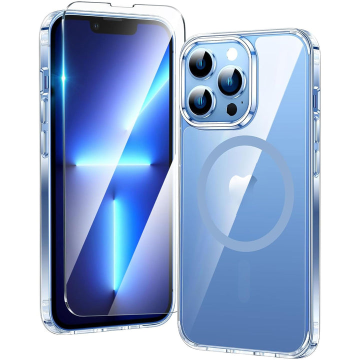 MaxGuard ClearShield: Magnetic Anti-Yellow iPhone Case