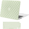 Beige Checker MacBook Air Case & Keyboard Cover