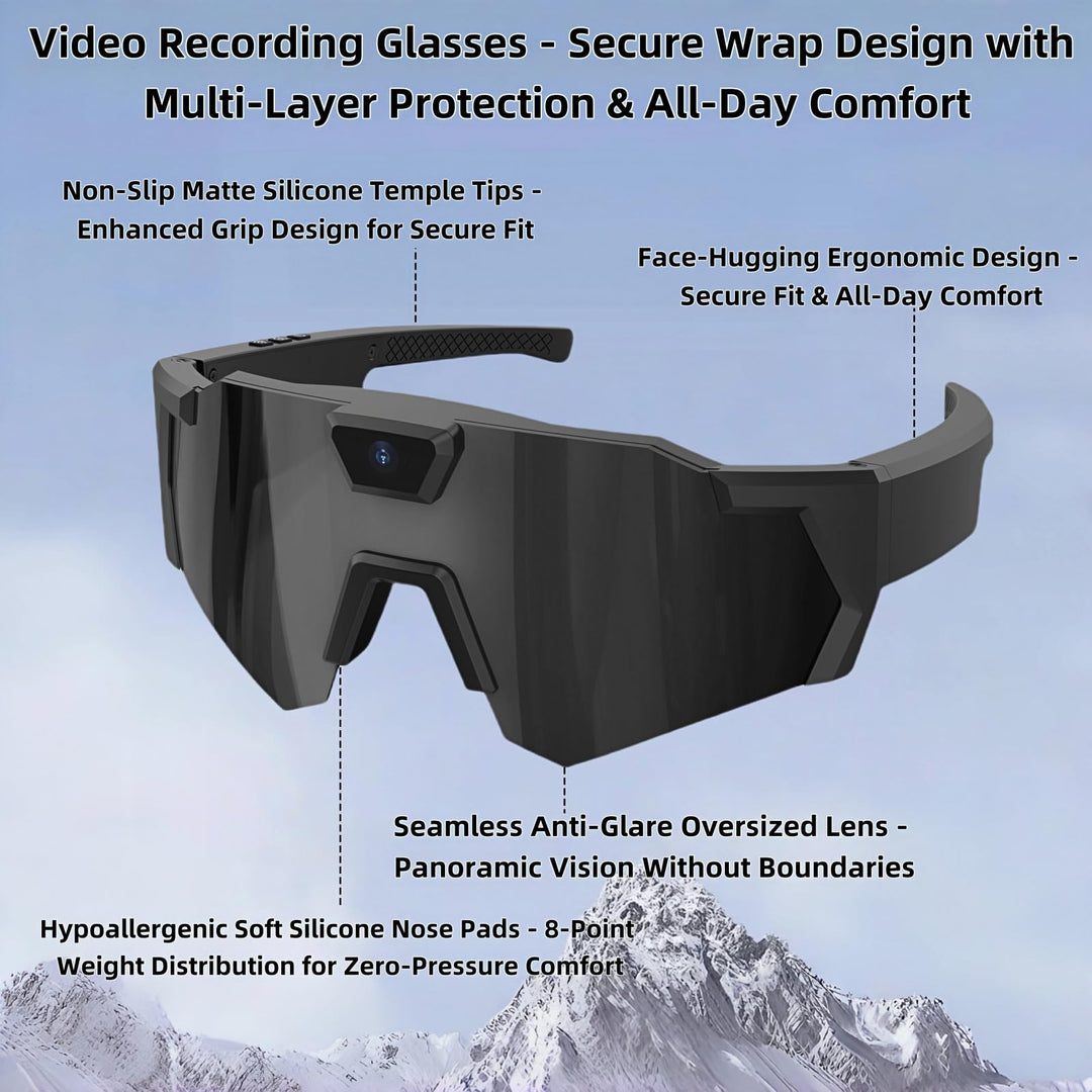 PIEPIE Vision: Smart Action Sunglasses for Sports