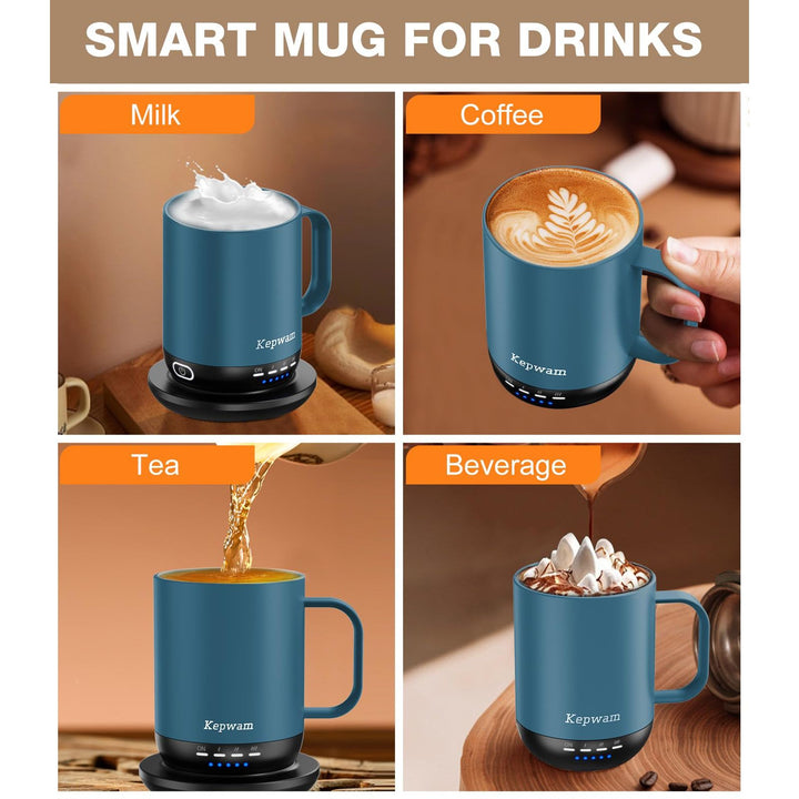 HeatMug Pro: Smart Self-Heating Coffee Cup