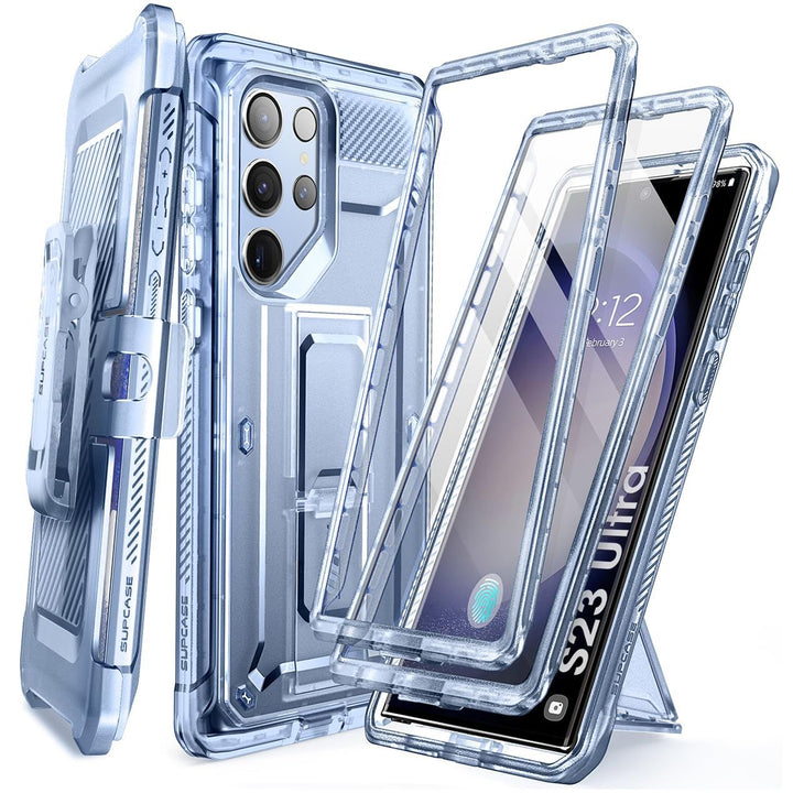 FrostBlue Unicorn Beetle Pro Case for Galaxy S23 Ultra - DOKUTRONIX
