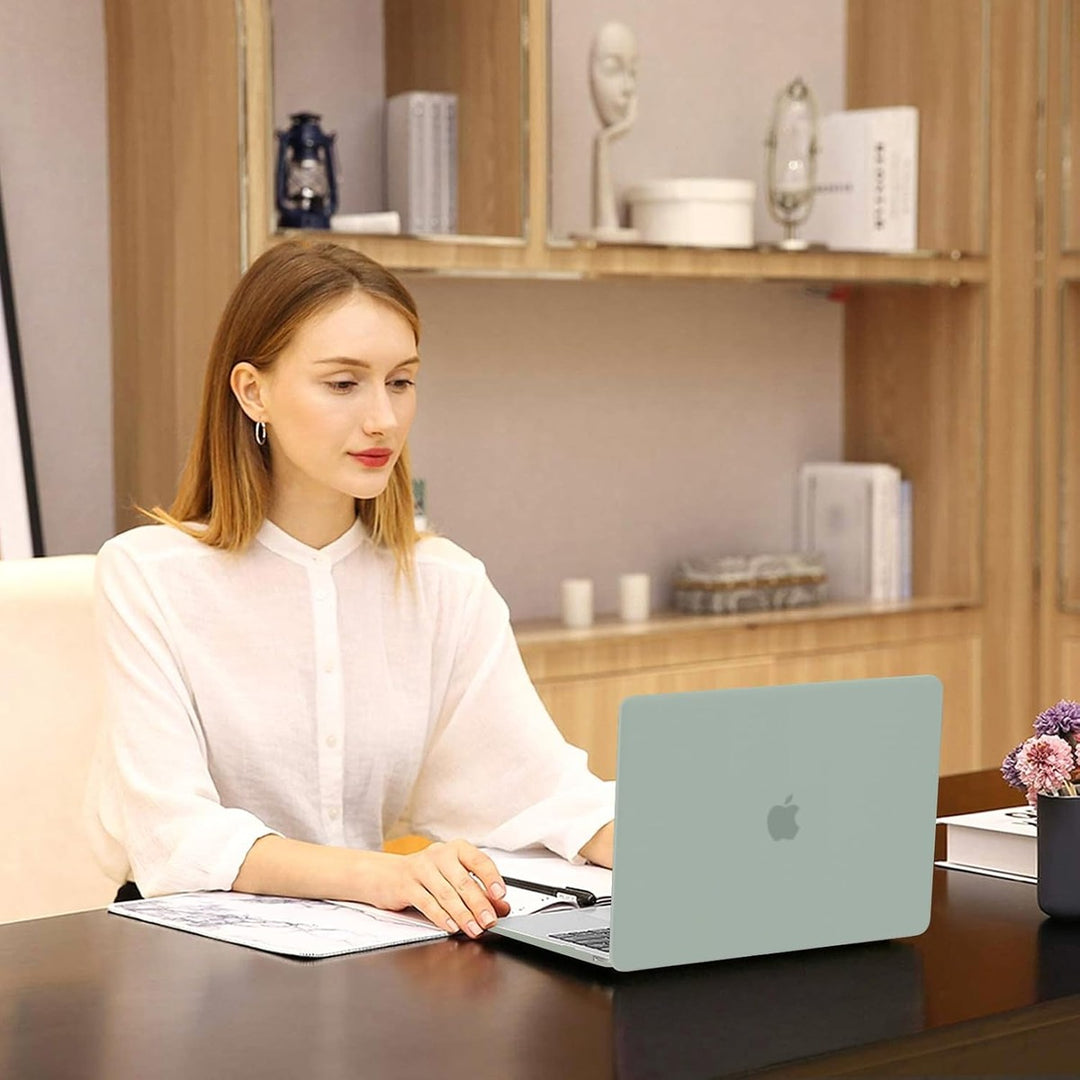 Antique Green MacBook Air Hard Shell & Keyboard Cover