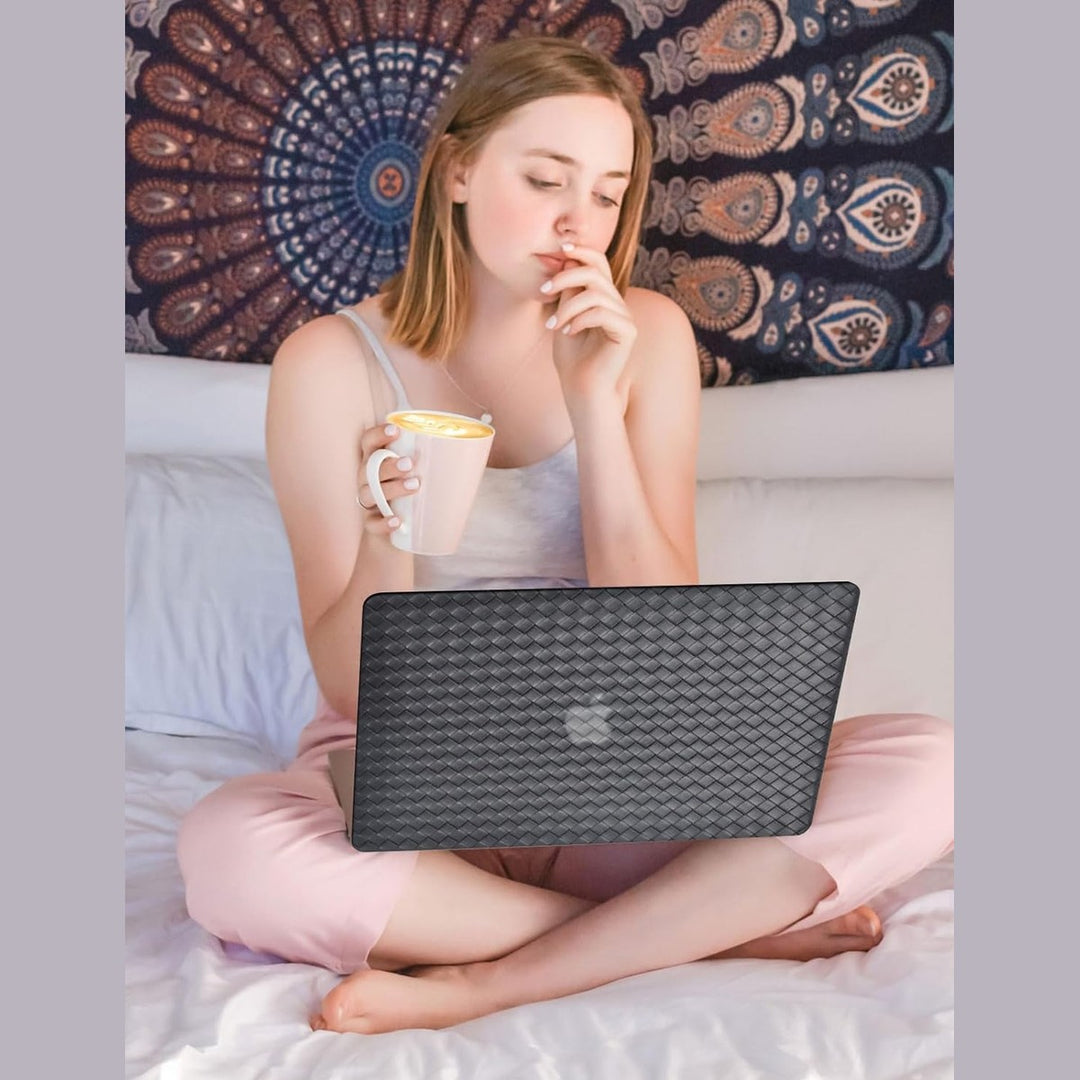 Seorsok Elegant Leather MacBook Air Case - Beige