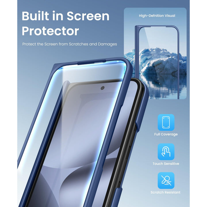 Pixel Pro Fold Case with Stand & Glass - DOKUTRONIX