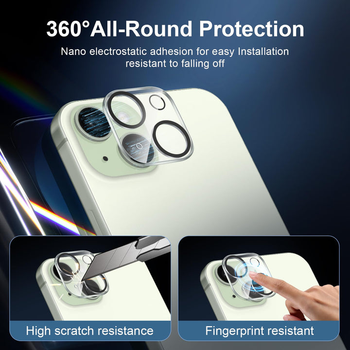 NEW'C Triple Shield: iPhone 16 Pro Protection Kit