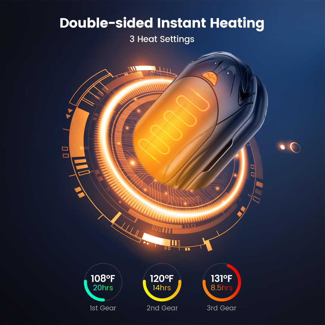 CozyPals: Rechargeable Hand Warmers Duo 6000mAh