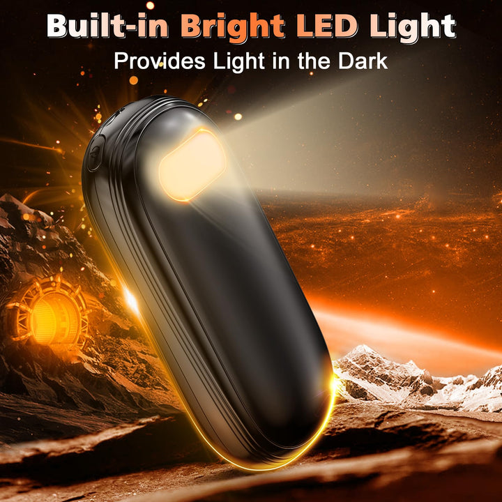 2Pack Electric Hand Warmers: 131℉ Heat