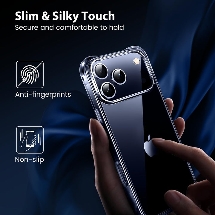 Mkeke Shield: Clear Military-Grade Case for iPhone 17