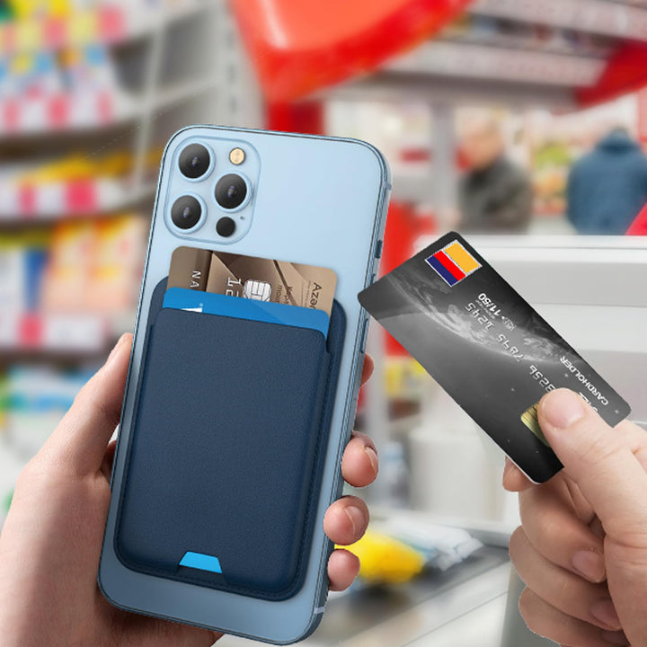MagSafe Jet Wallet: Sleek Card Holder for iPhone - DOKUTRONIX