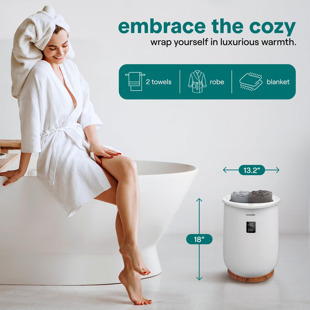 SereneLife WarmLux Towel Warmer