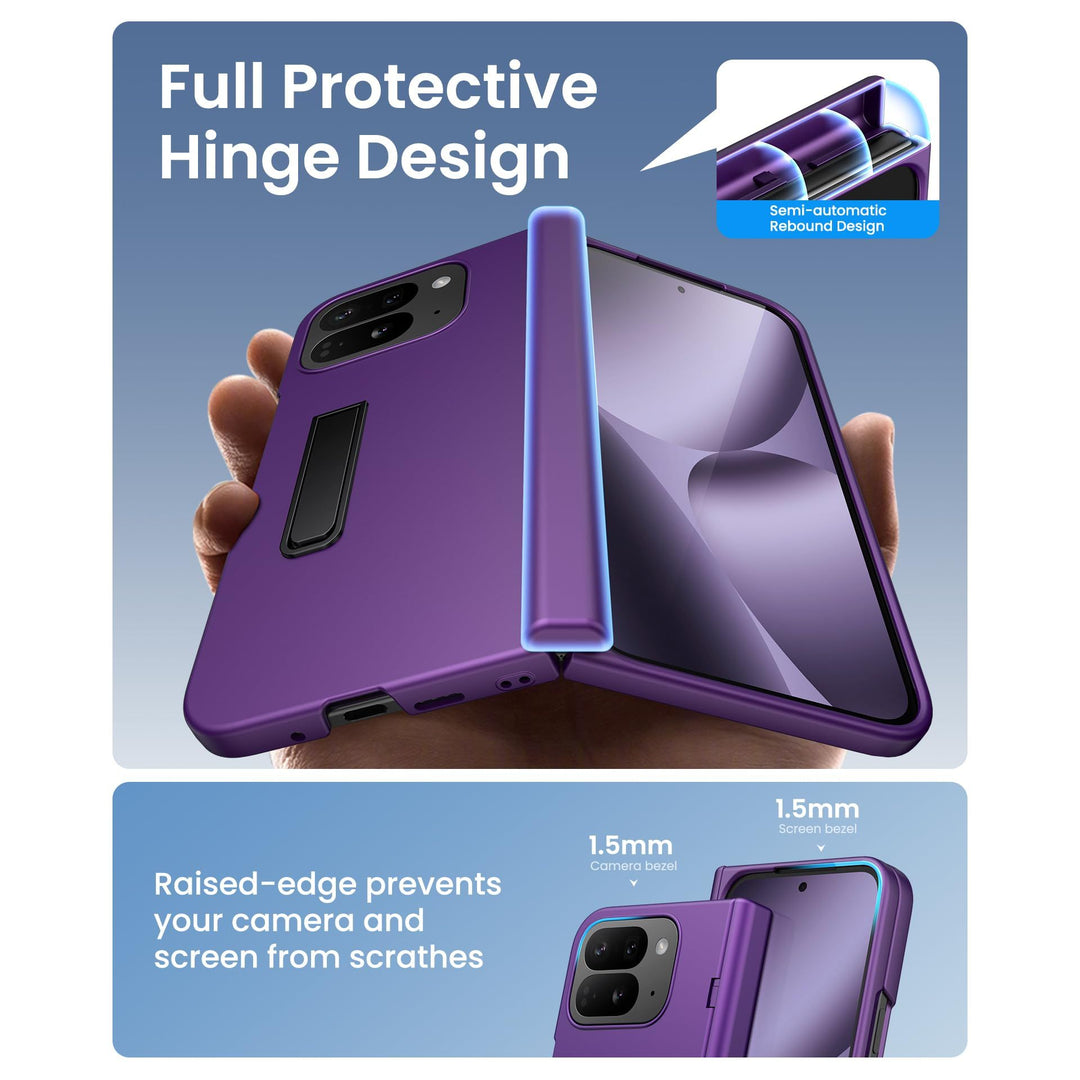 Pixel Pro Fold Case with Stand & Glass - DOKUTRONIX