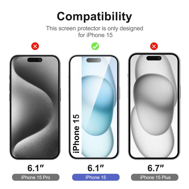 NEW'C Triple Shield: iPhone 16 Pro Protection Kit