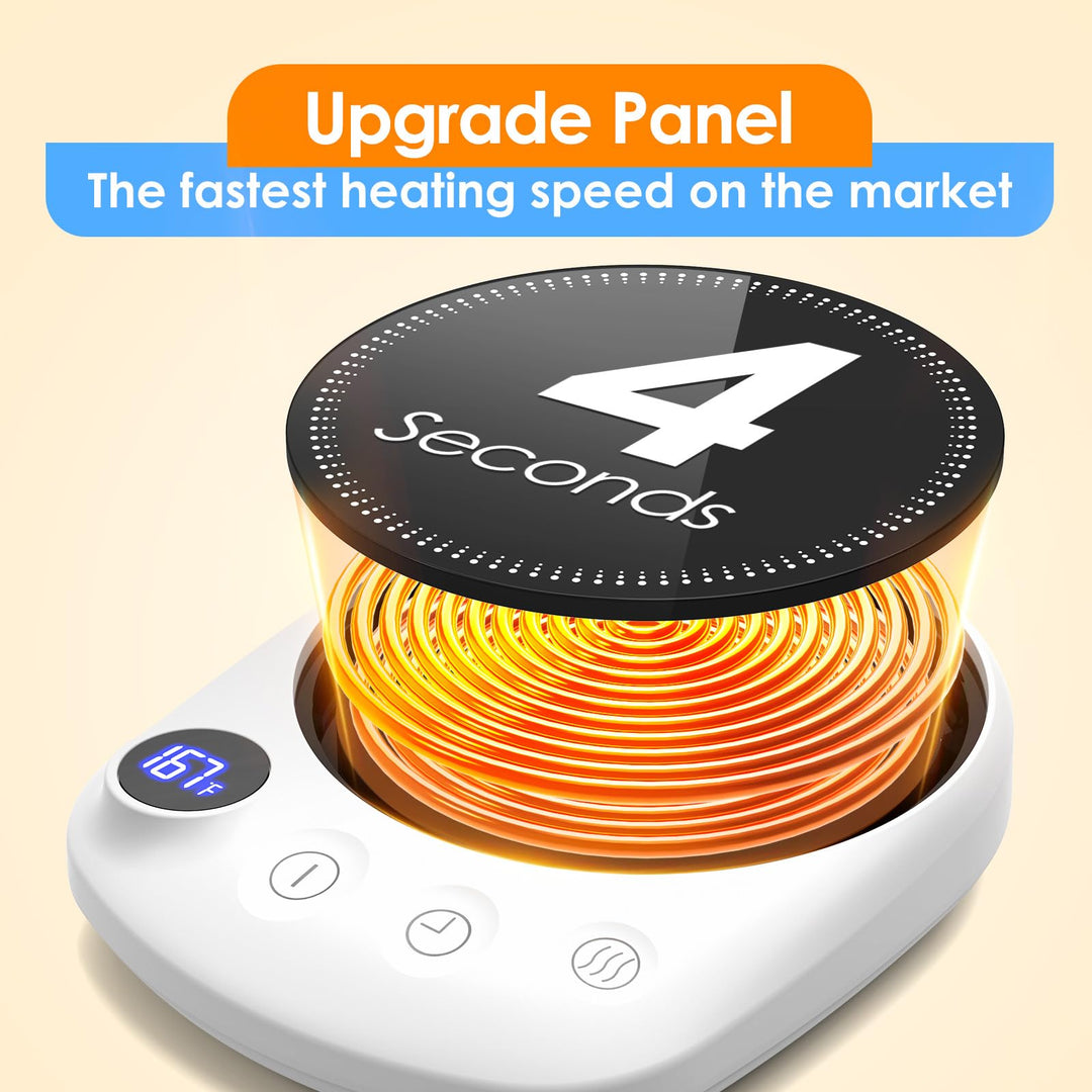 SmartHeat Mug Warmer: Fast, Safe & Versatile