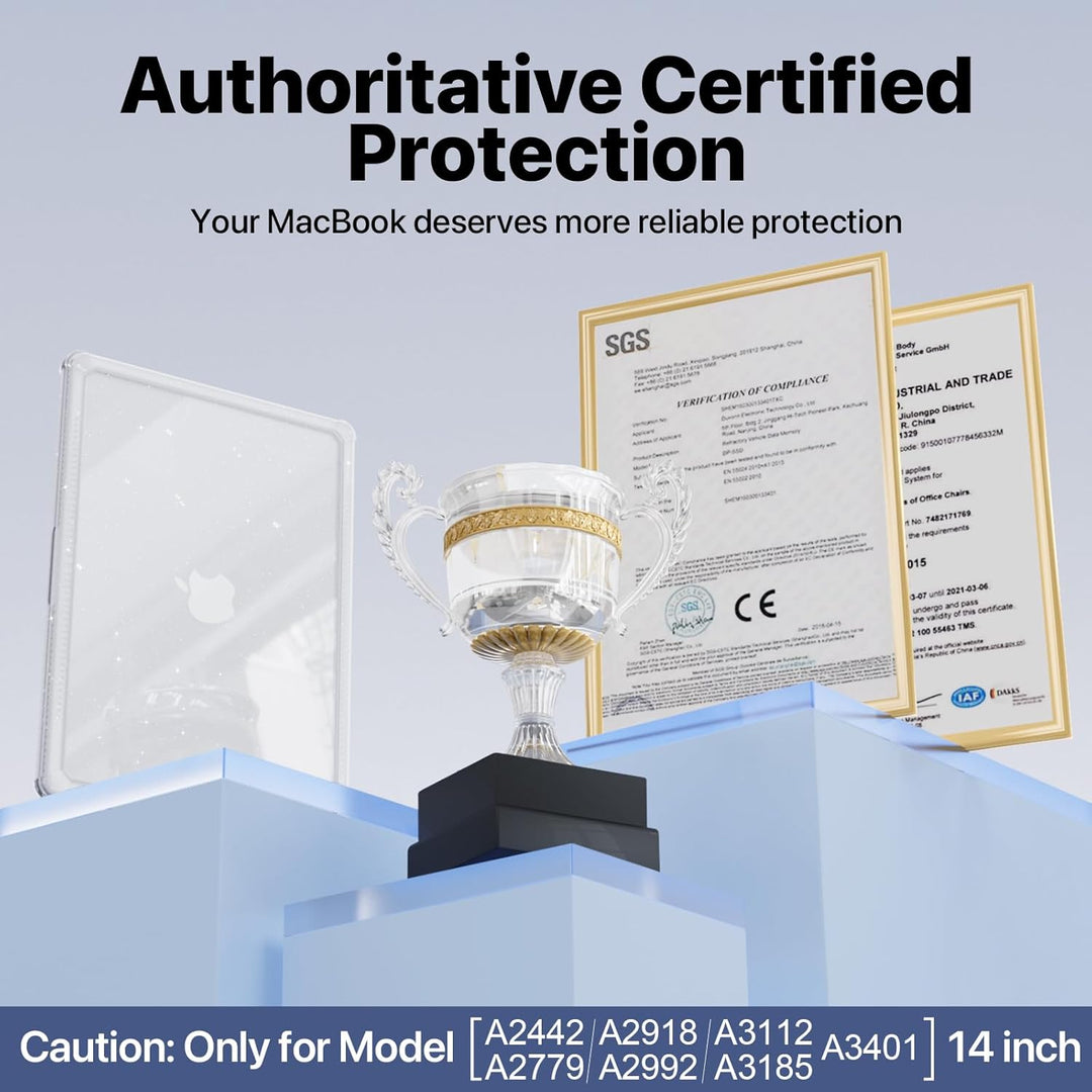 MacSafe Hard Shell Case - Crystal Clear