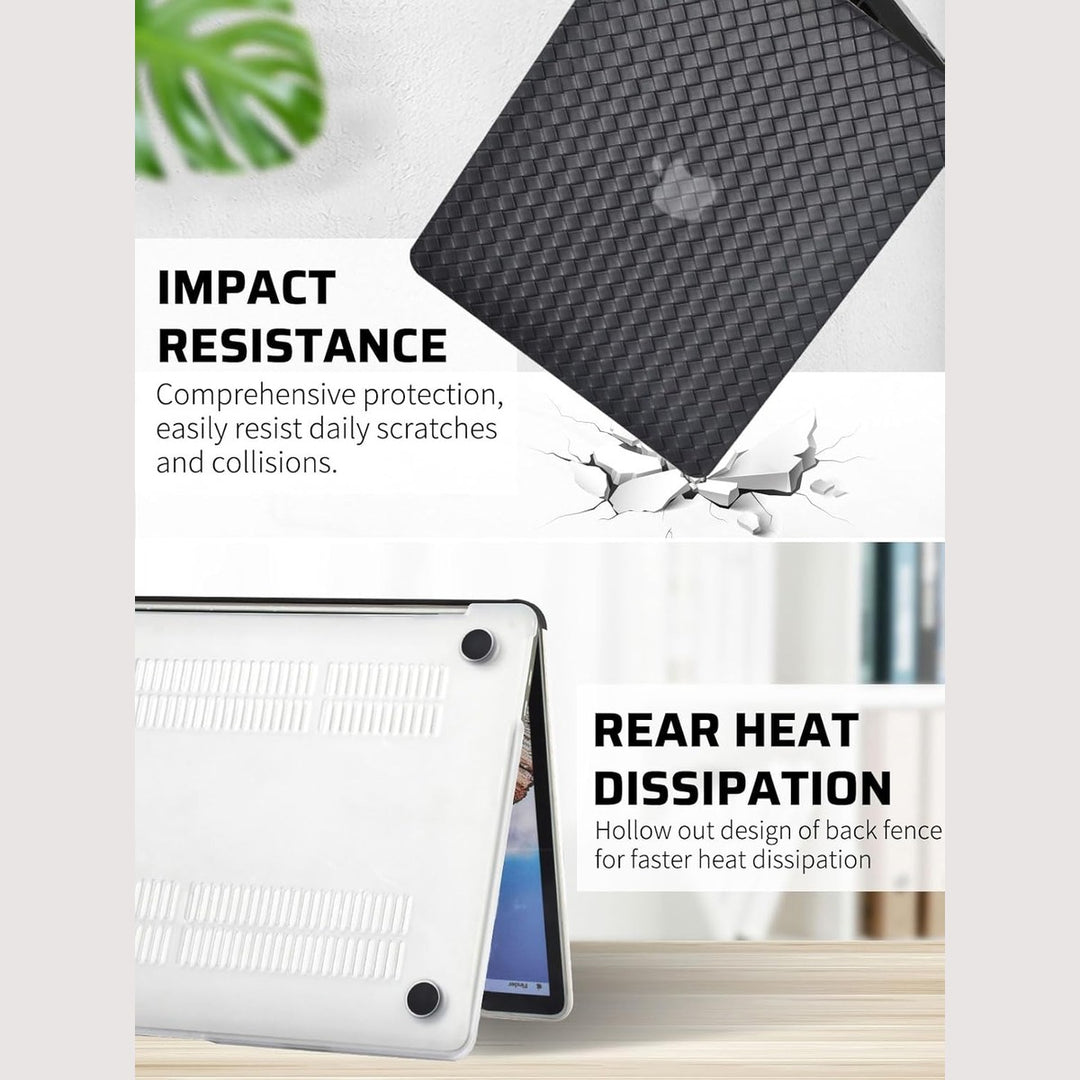 Seorsok Elegant Leather MacBook Air Case - Beige