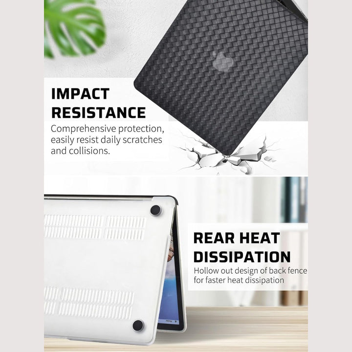 Seorsok Elegant Leather MacBook Air Case - Beige