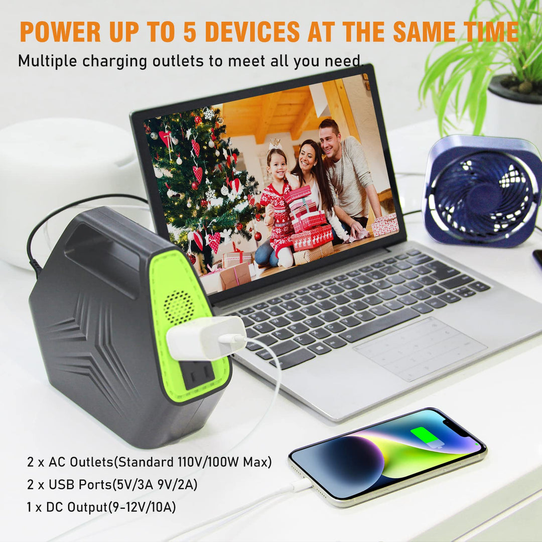 “SolarGo 97: Portable Power Hub for Adventure”