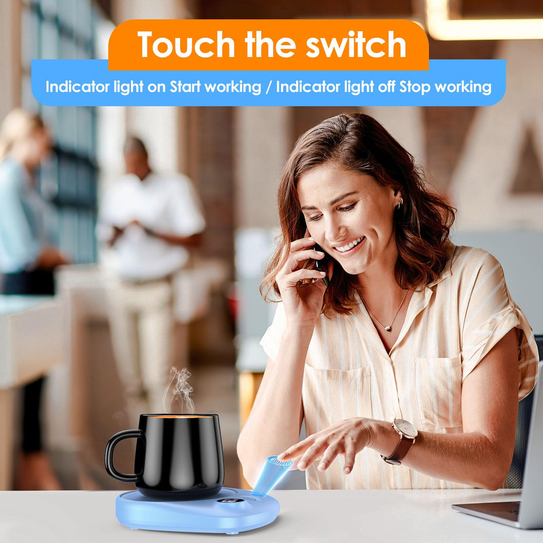 SmartHeat Mug Warmer: Fast, Safe & Versatile