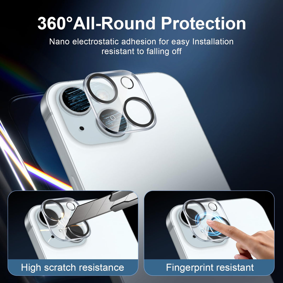 NEW'C Triple Shield: iPhone 16 Pro Protection Kit