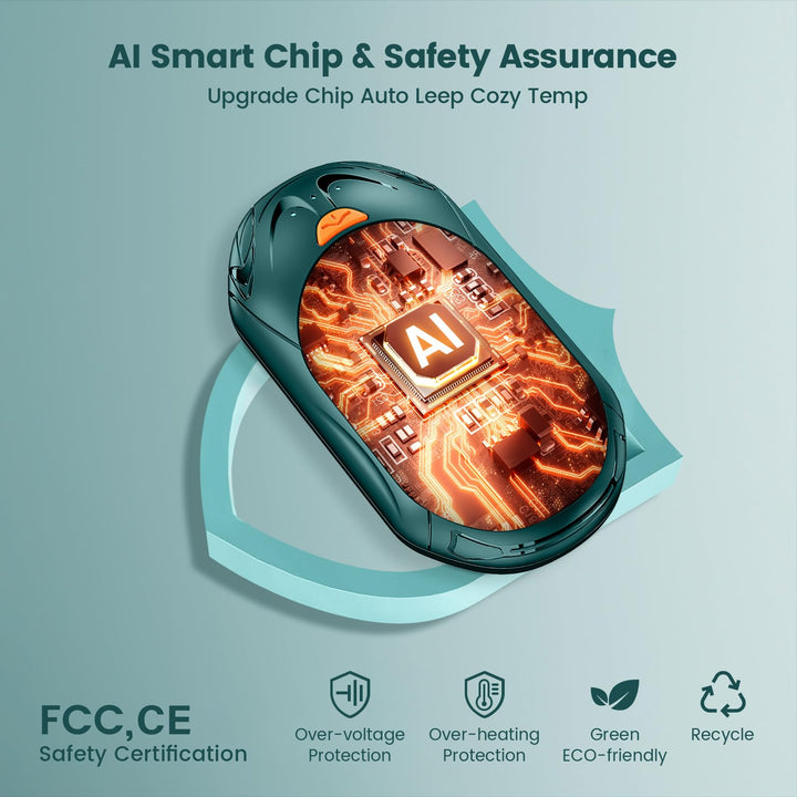 CozyPals: Rechargeable Hand Warmers Duo 6000mAh
