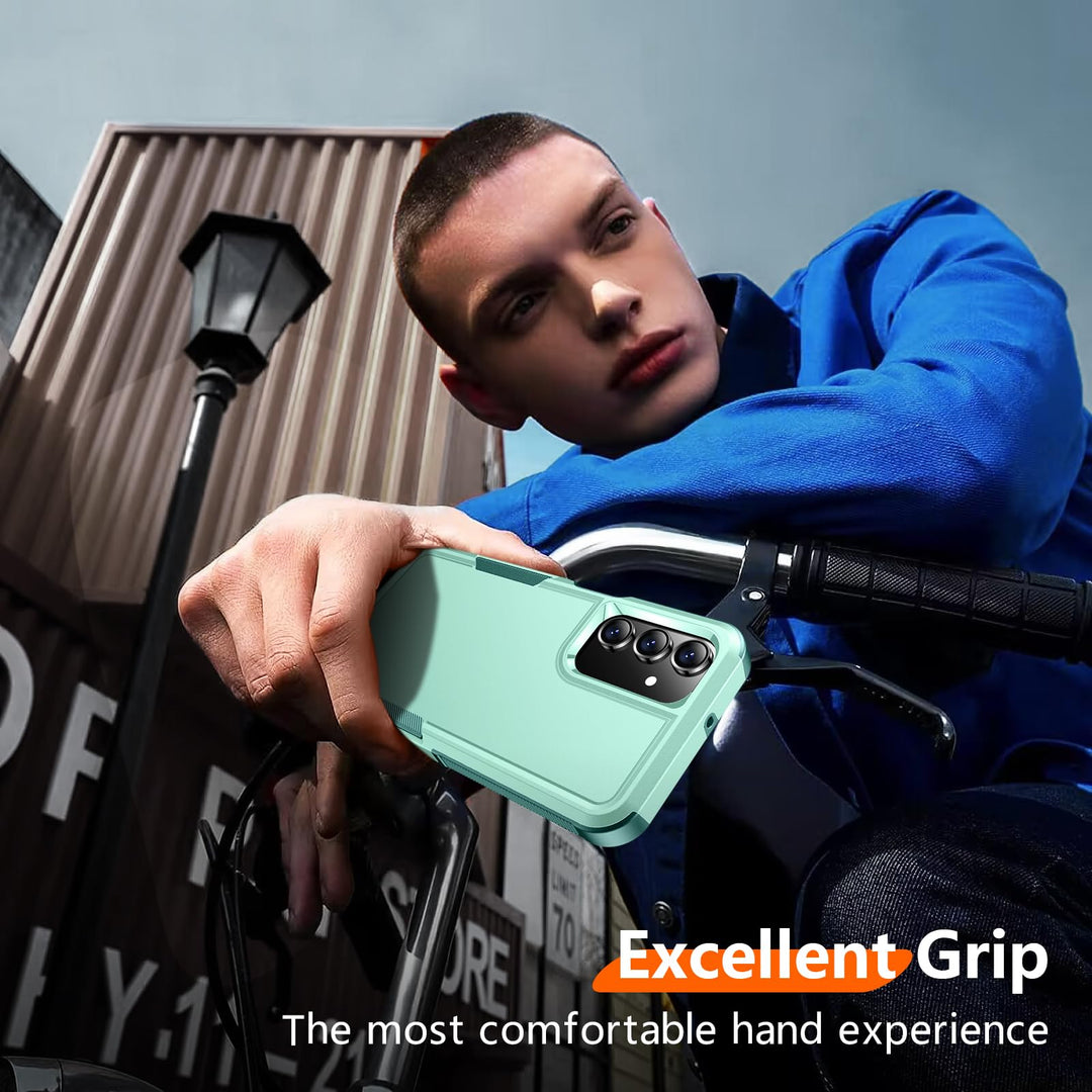 Red2Fire Designed for Samsung Galaxy A16 5G Case, [Military Grade Drop Protection] Non-Slip Heavy Duty Full Body Shockproof Protection Phone Case Galaxy A16 5G Case,Black - DOKUTRONIX