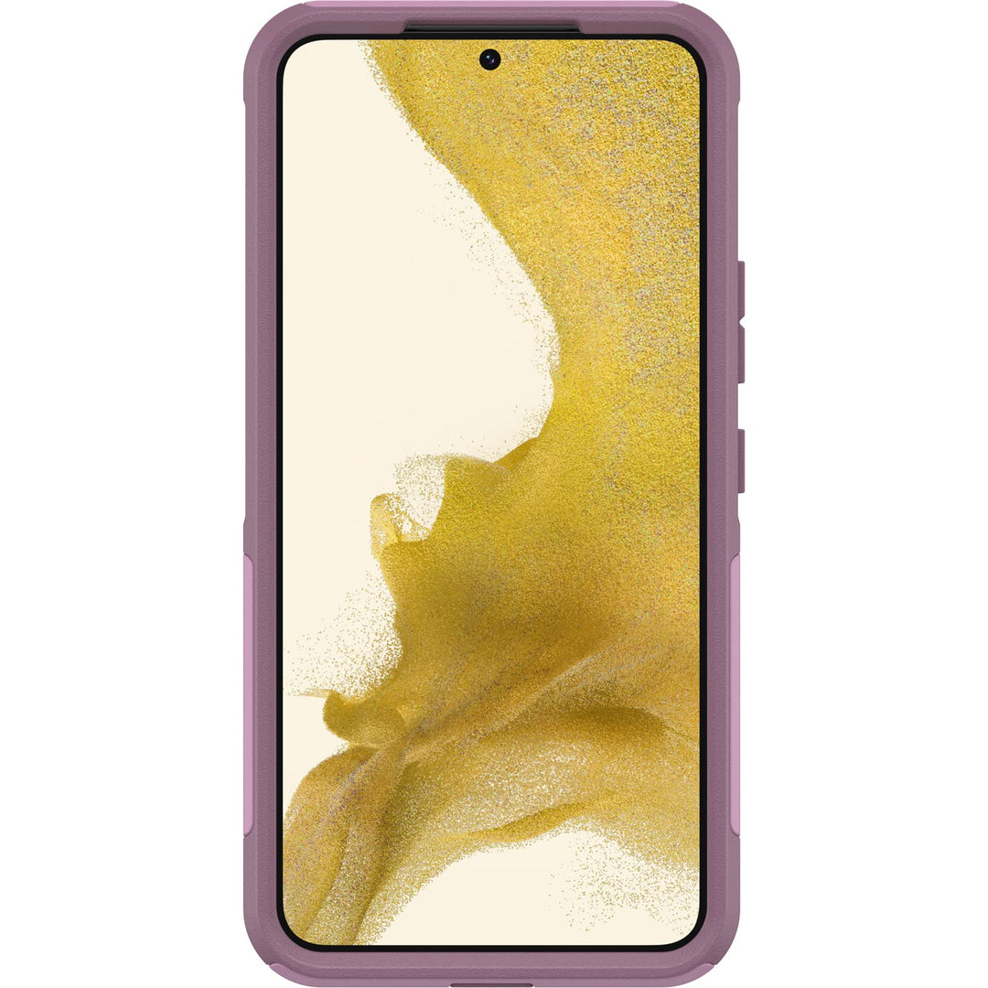 OtterBox Galaxy S22 Commuter Series Case - Maven Way, Slim & Tough, Pocket-Friendly, with Port Protection Pink - DOKUTRONIX