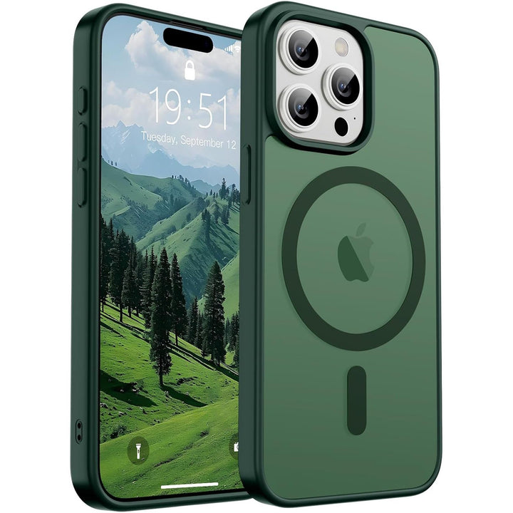 MagGuard Matte: iPhone 17 Pro Max Case - Blue Green