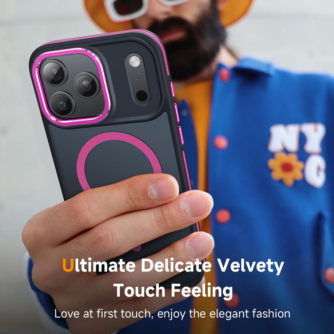 MagneFlex 3-in-1 iPhone 17 Pro Max Case - Red