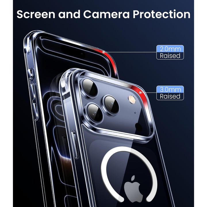 Mkeke Shield: Clear Military-Grade Case for iPhone 17