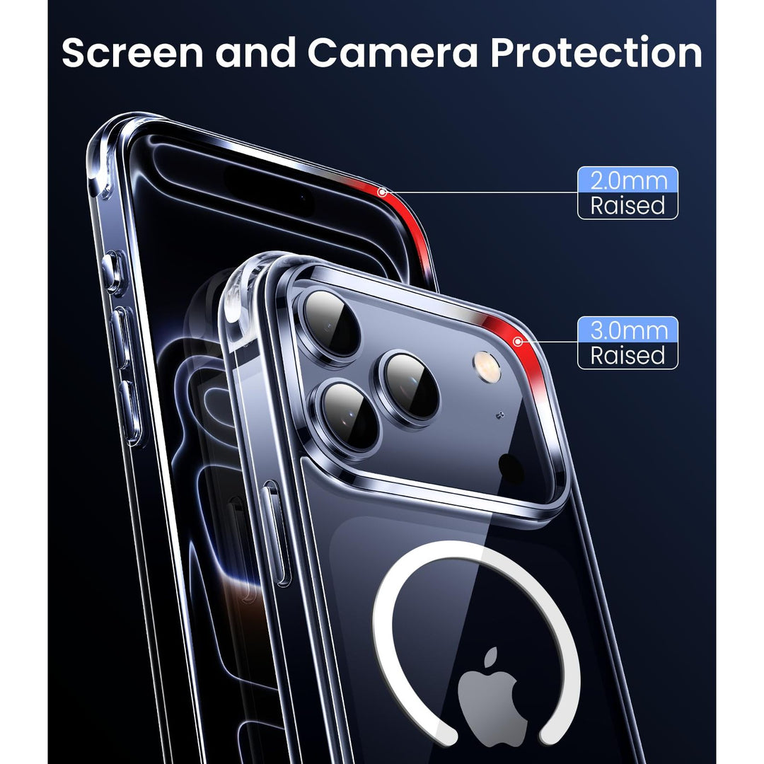 Mkeke Shield: Clear Military-Grade Case for iPhone 17